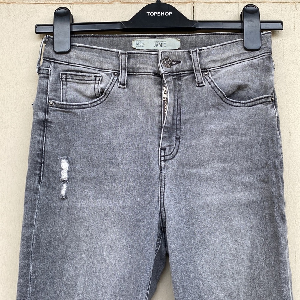 Topshop “Jaime” Distressed Jeans - Picture 3 of 5